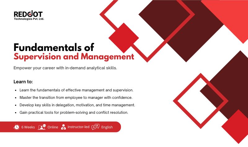 Fundamentals of Supervision and Management